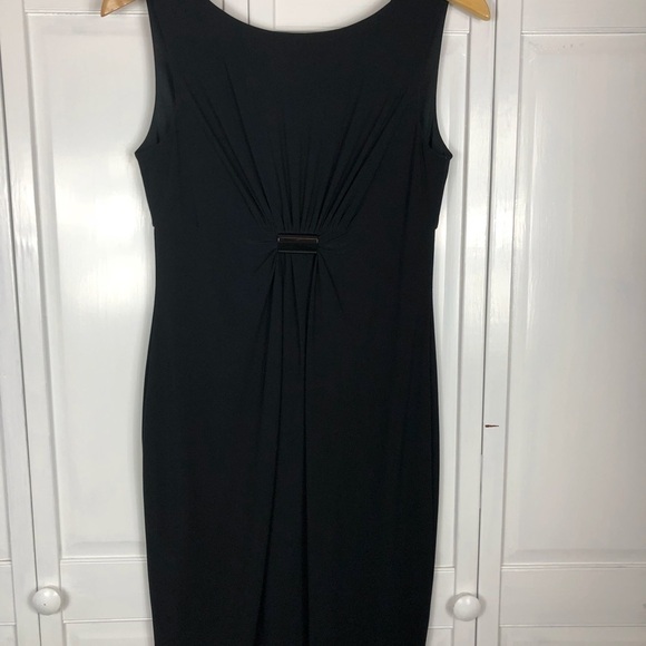 EVAN PICONE BLACK COCKTAIL DRESS - Picture 3 of 5